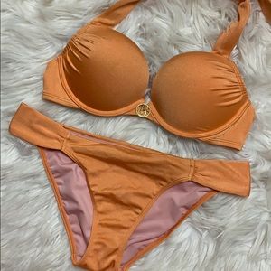 Rare Bombshell Push Up VS Swimsuit Set